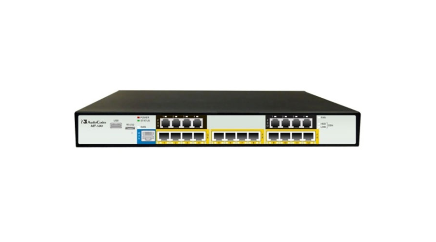 Mediant 800 Includes Mediant 800B chassis, 6 Active/Standby pairs of FE/GE ports - 2 pairs of GE ports and 4 pairs of FE ports, single AC power supply and software license for 10 E-SBC sessions.
