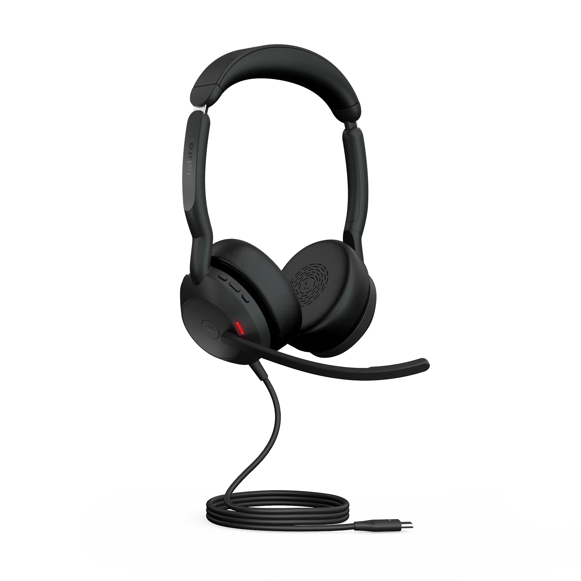 Jabra Evolve2 50 Angle 15D MS USB-C light Transparent RGB